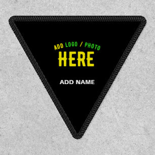 STYLISH MODERN CUSTOMIZABLE BLACK VERIFIED BRANDED PATCH