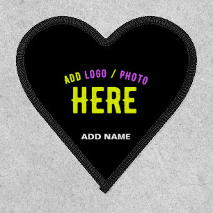 STYLISH MODERN CUSTOMIZABLE BLACK VERIFIED BRANDED PATCH