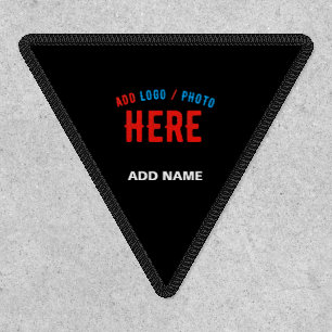 STYLISH MODERN CUSTOMIZABLE BLACK VERIFIED BRANDED PATCH