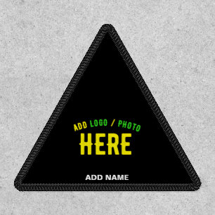 STYLISH MODERN CUSTOMIZABLE BLACK VERIFIED BRANDED PATCH