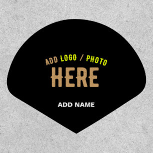 STYLISH MODERN CUSTOMIZABLE BLACK VERIFIED BRANDED PATCH