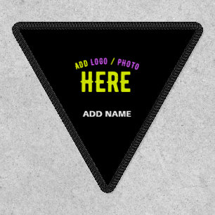 STYLISH MODERN CUSTOMIZABLE BLACK VERIFIED BRANDED PATCH