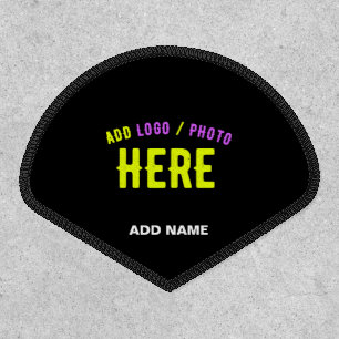 STYLISH MODERN CUSTOMIZABLE BLACK VERIFIED BRANDED PATCH