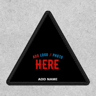 STYLISH MODERN CUSTOMIZABLE BLACK VERIFIED BRANDED PATCH