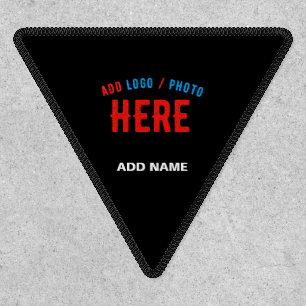 STYLISH MODERN CUSTOMIZABLE BLACK VERIFIED BRANDED PATCH