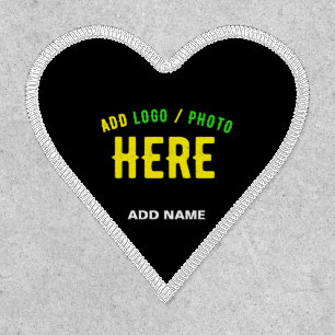 STYLISH MODERN CUSTOMIZABLE BLACK VERIFIED BRANDED PATCH