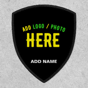 STYLISH MODERN CUSTOMIZABLE BLACK VERIFIED BRANDED PATCH