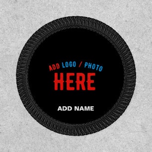 STYLISH MODERN CUSTOMIZABLE BLACK VERIFIED BRANDED PATCH