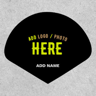 STYLISH MODERN CUSTOMIZABLE BLACK VERIFIED BRANDED PATCH