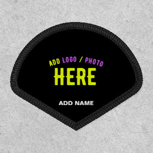 STYLISH MODERN CUSTOMIZABLE BLACK VERIFIED BRANDED PATCH