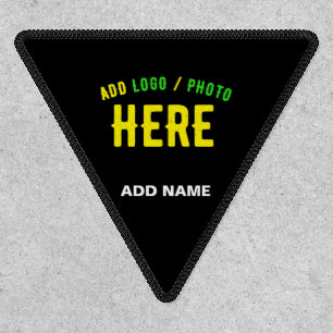 STYLISH MODERN CUSTOMIZABLE BLACK VERIFIED BRANDED PATCH