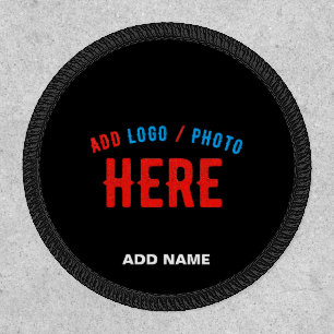 STYLISH MODERN CUSTOMIZABLE BLACK VERIFIED BRANDED PATCH