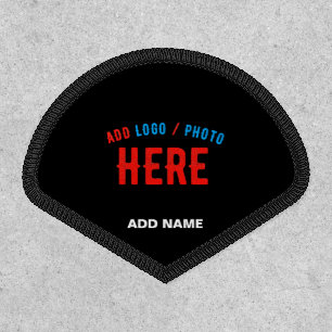 STYLISH MODERN CUSTOMIZABLE BLACK VERIFIED BRANDED PATCH
