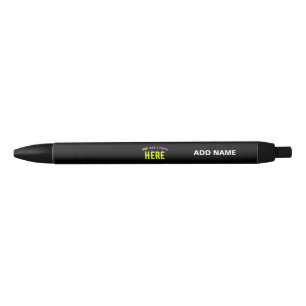 STYLISH MODERN CUSTOMIZABLE BLACK VERIFIED BRANDED PEN