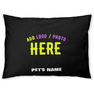 STYLISH MODERN CUSTOMIZABLE BLACK VERIFIED BRANDED PET BED