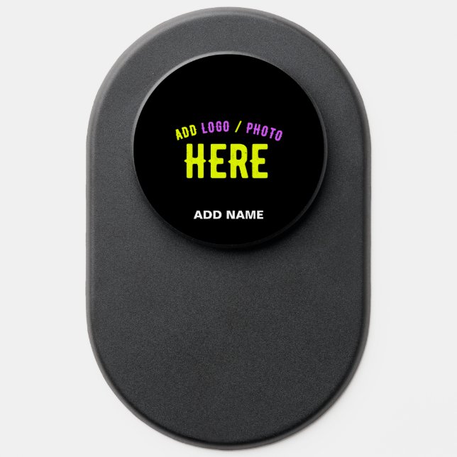 STYLISH MODERN CUSTOMIZABLE BLACK VERIFIED BRANDED PopSocket (Popsocket)