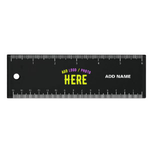 STYLISH MODERN CUSTOMIZABLE BLACK VERIFIED BRANDED RULER