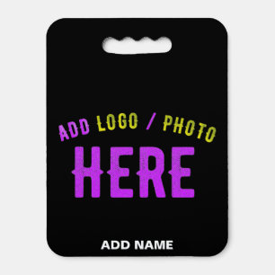 STYLISH MODERN CUSTOMIZABLE BLACK VERIFIED BRANDED SEAT CUSHION