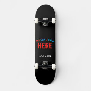 STYLISH MODERN CUSTOMIZABLE BLACK VERIFIED BRANDED SKATEBOARD