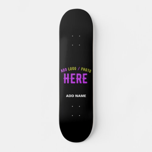 STYLISH MODERN CUSTOMIZABLE BLACK VERIFIED BRANDED SKATEBOARD