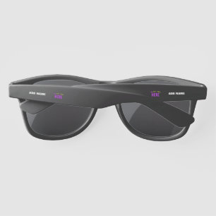 STYLISH MODERN CUSTOMIZABLE BLACK VERIFIED BRANDED SUNGLASSES