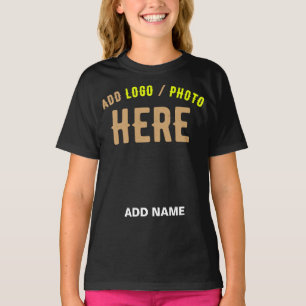 STYLISH MODERN CUSTOMIZABLE BLACK VERIFIED BRANDED T-Shirt