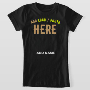 STYLISH MODERN CUSTOMIZABLE BLACK VERIFIED BRANDED T-Shirt
