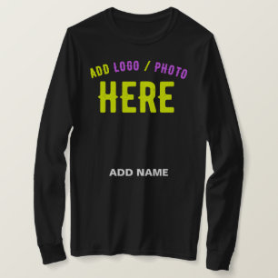 STYLISH MODERN CUSTOMIZABLE BLACK VERIFIED BRANDED T-Shirt