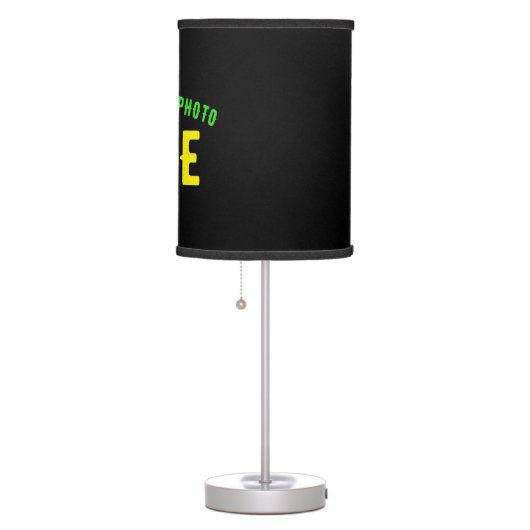 STYLISH MODERN CUSTOMIZABLE BLACK VERIFIED BRANDED TABLE LAMP (Right)