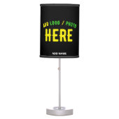 STYLISH MODERN CUSTOMIZABLE BLACK VERIFIED BRANDED TABLE LAMP (Front)