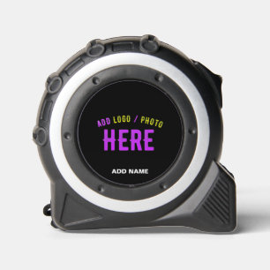 STYLISH MODERN CUSTOMIZABLE BLACK VERIFIED BRANDED TAPE MEASURE