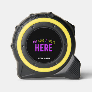 STYLISH MODERN CUSTOMIZABLE BLACK VERIFIED BRANDED TAPE MEASURE