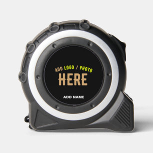 STYLISH MODERN CUSTOMIZABLE BLACK VERIFIED BRANDED TAPE MEASURE