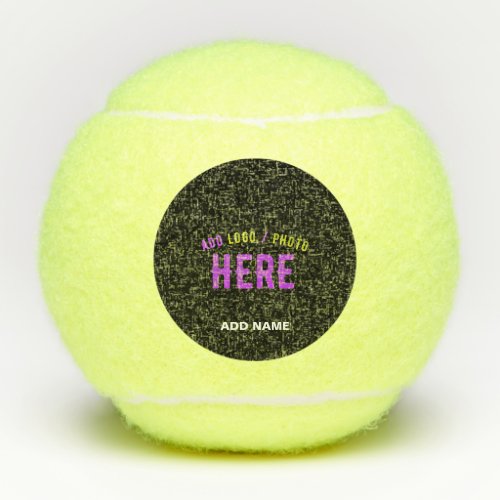 STYLISH MODERN CUSTOMIZABLE BLACK VERIFIED BRANDED TENNIS BALLS