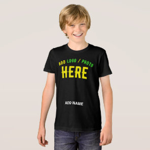 STYLISH MODERN CUSTOMIZABLE BLACK VERIFIED BRANDED Tri-Blend SHIRT