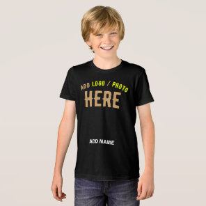 STYLISH MODERN CUSTOMIZABLE BLACK VERIFIED BRANDED Tri-Blend SHIRT