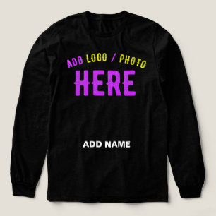 STYLISH MODERN CUSTOMIZABLE BLACK VERIFIED BRANDED Tri-Blend SHIRT