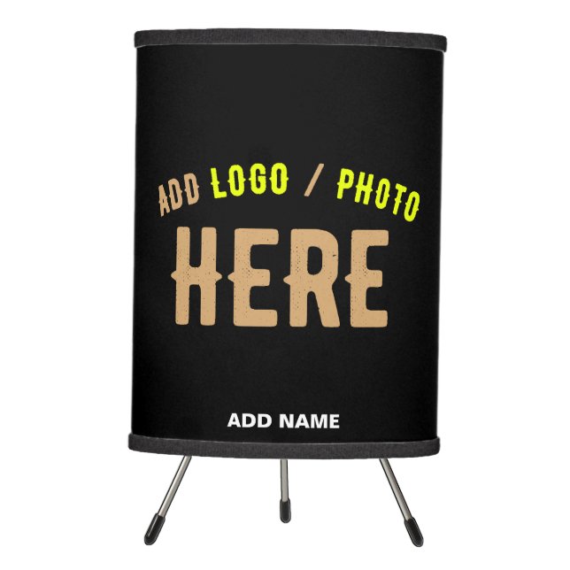 STYLISH MODERN CUSTOMIZABLE BLACK VERIFIED BRANDED TRIPOD LAMP (Front)