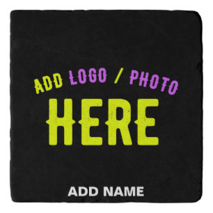 STYLISH MODERN CUSTOMIZABLE BLACK VERIFIED BRANDED TRIVET