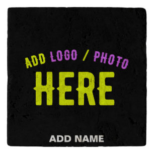 STYLISH MODERN CUSTOMIZABLE BLACK VERIFIED BRANDED TRIVET