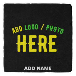 STYLISH MODERN CUSTOMIZABLE BLACK VERIFIED BRANDED TRIVET