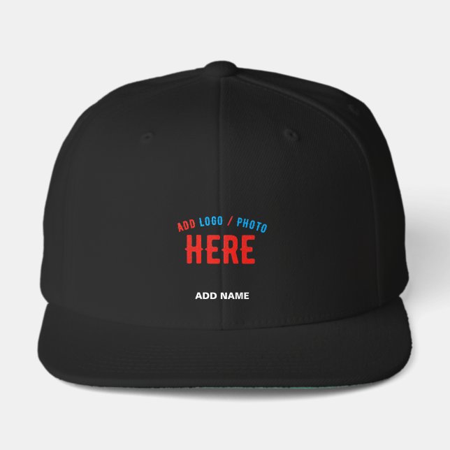 STYLISH MODERN CUSTOMIZABLE BLACK VERIFIED BRANDED VISOR  (Front)