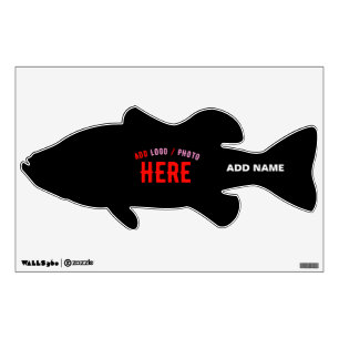 STYLISH MODERN CUSTOMIZABLE BLACK VERIFIED BRANDED WALL DECAL