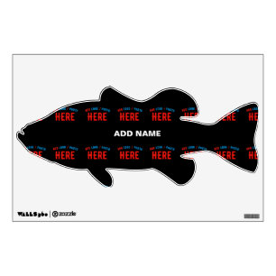 STYLISH MODERN CUSTOMIZABLE BLACK VERIFIED BRANDED WALL DECAL