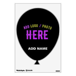 STYLISH MODERN CUSTOMIZABLE BLACK VERIFIED BRANDED WALL DECAL