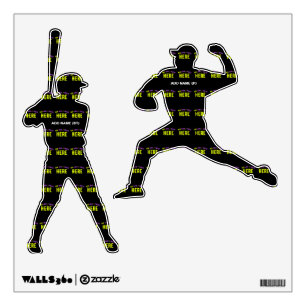 STYLISH MODERN CUSTOMIZABLE BLACK VERIFIED BRANDED WALL DECAL