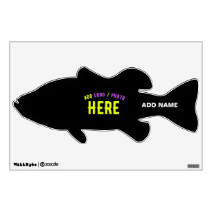 STYLISH MODERN CUSTOMIZABLE BLACK VERIFIED BRANDED WALL DECAL