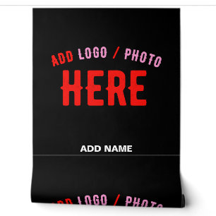 STYLISH MODERN CUSTOMIZABLE BLACK VERIFIED BRANDED WALLPAPER