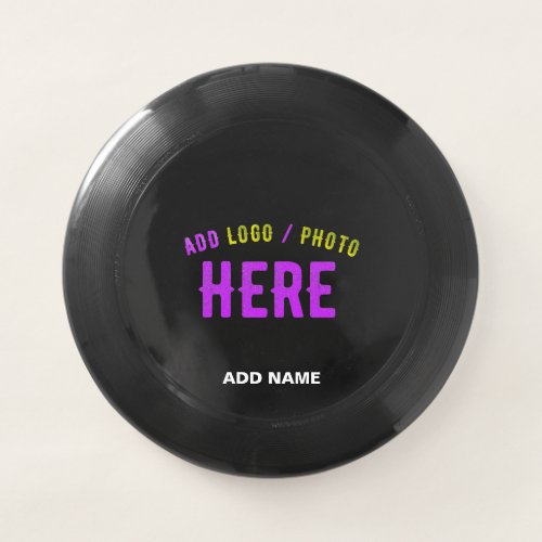 STYLISH MODERN CUSTOMIZABLE BLACK VERIFIED BRANDED Wham_O FRISBEE