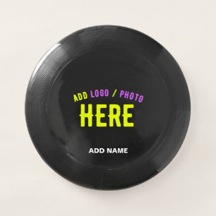 STYLISH MODERN CUSTOMIZABLE BLACK VERIFIED BRANDED Wham-O FRISBEE